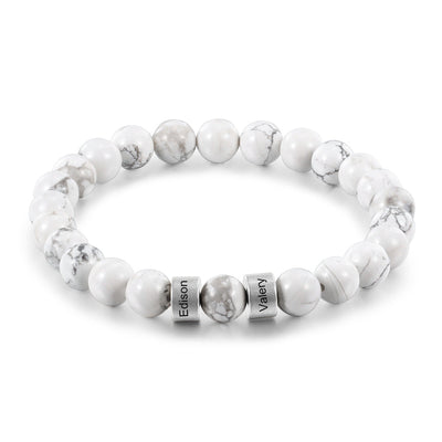 Brand New Magnesite Chakra White Bracelet