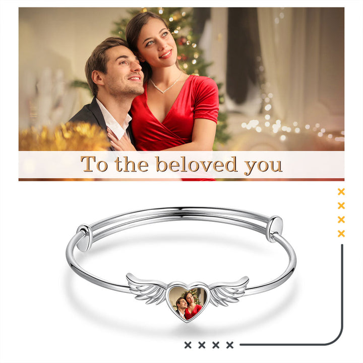 wing photo bracelet