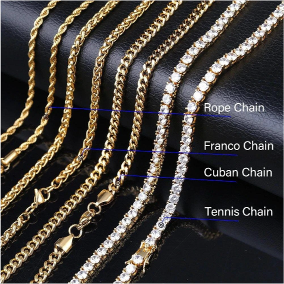 Best Gifts For 11 Year Old Boys- 12MM Cuban Chain Picture Necklace