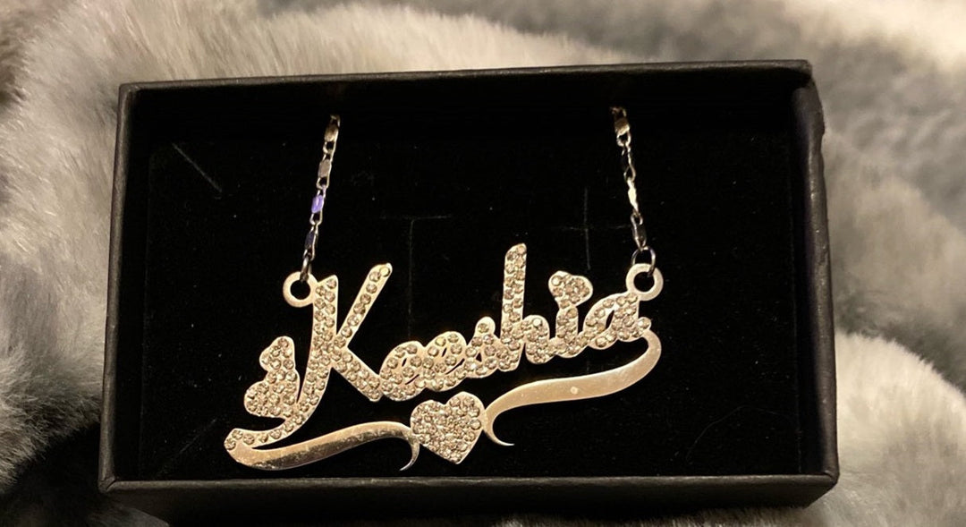 Personalized Stainless Custom Name Necklaces -Pendant Letters Necklace for Women