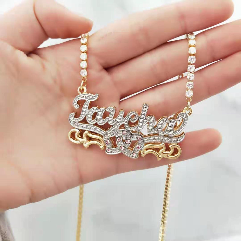 Customized Name Necklace-3D Name Necklace-Gifts For Women