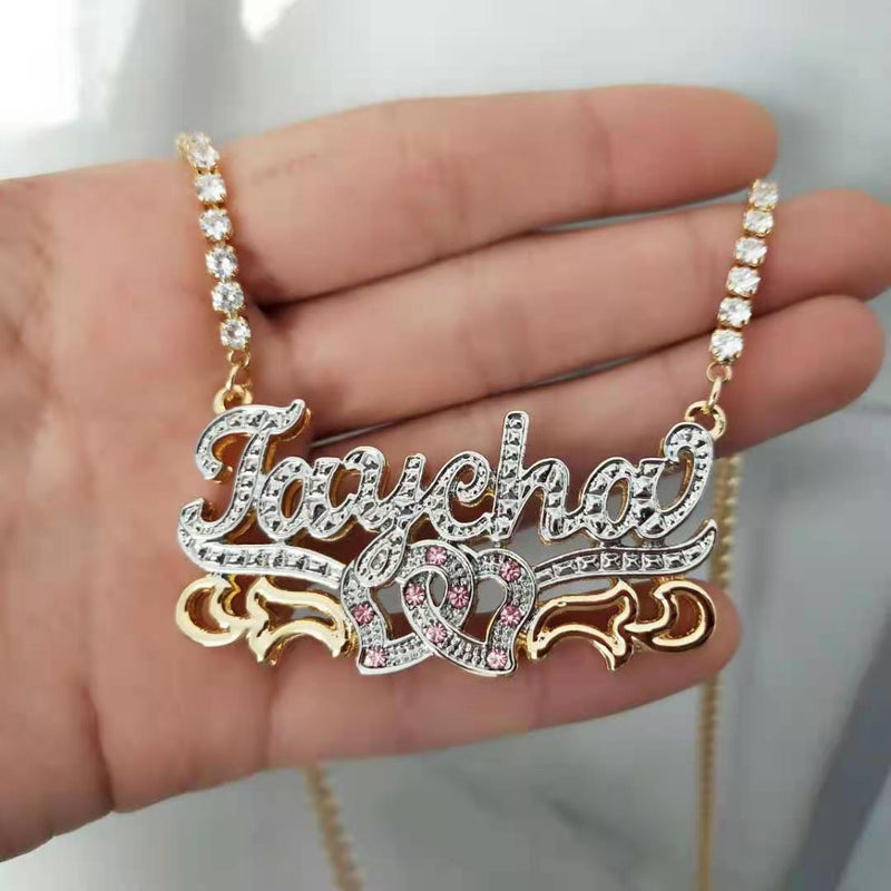 Customized Name Necklace-3D Name Necklace-Gifts For Women