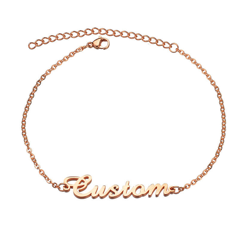 Customized Name Jewelry Sets Trendy Nameplate Earrings, Name Necklace & Name Bracelet- Best Gifts For Her