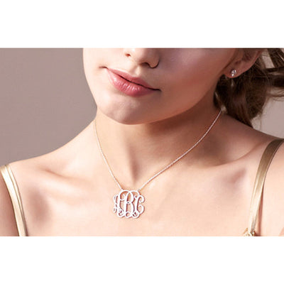 Personalized Monogram Necklace- Gifts For Women