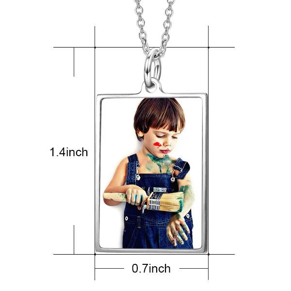 Personalized Photo Necklace- Best Women&
