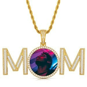 Mom Pendant-Custom Mom Necklace-Christmas Gifts For Women