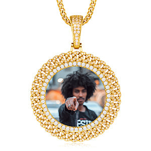 Custom Photo Memory Medallions- Hip Hop Jewelry