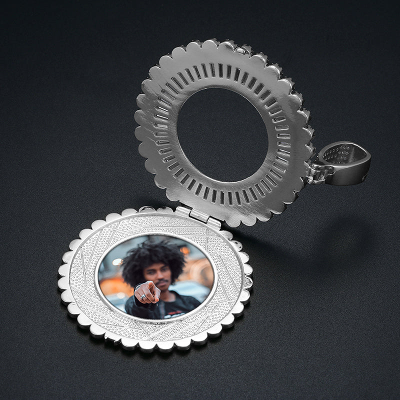 Photo Pendant Necklace- Hip Hop Necklace For Men