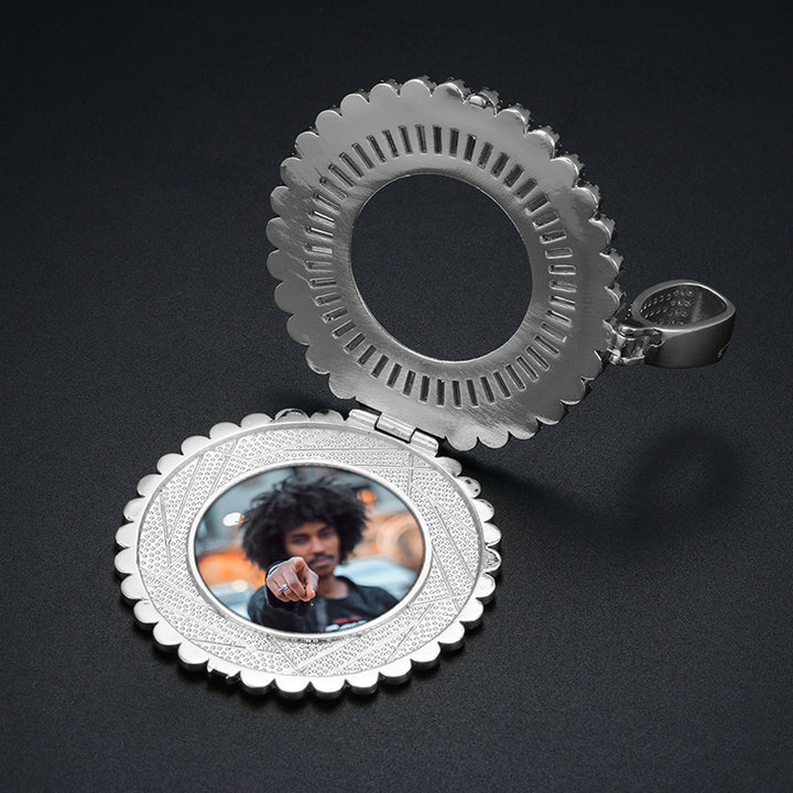 Photo Pendant Necklace- Hip Hop Necklace For Men