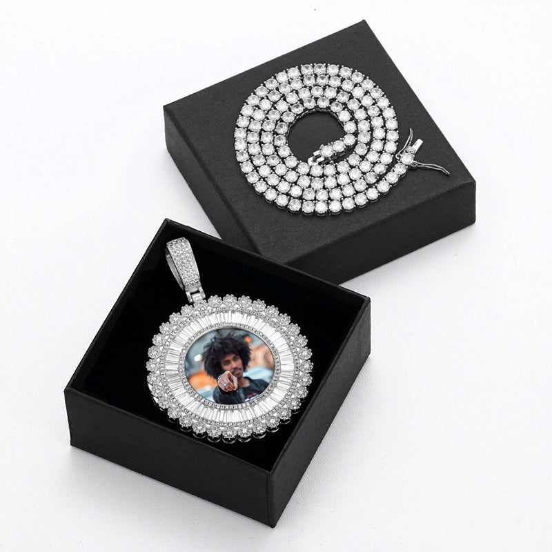 Photo Pendant Necklace- Hip Hop Necklace For Men