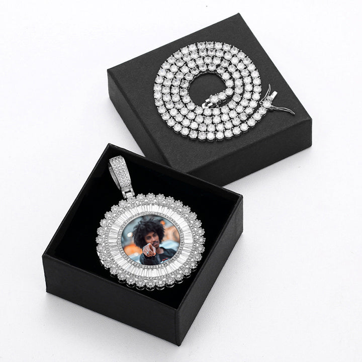 Photo Pendant Necklace- Hip Hop Necklace For Men
