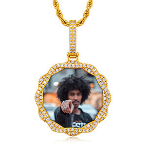 Necklace With Picture Inside- Christmas Gifts For Men-Anniversary Gifts For Him