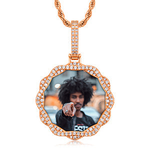 Necklace With Picture Inside- Christmas Gifts For Men-Anniversary Gifts For Him