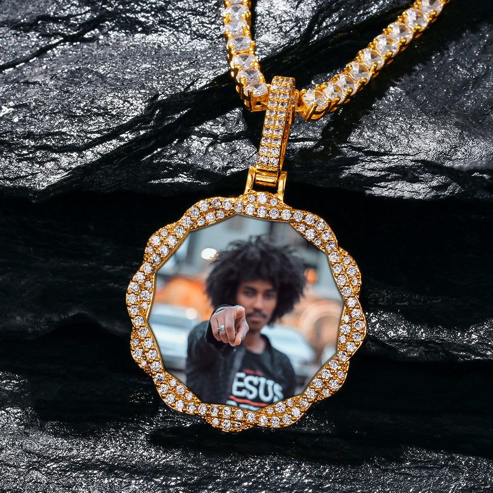 Necklace With Picture Inside- Christmas Gifts For Men-Anniversary Gifts For Him