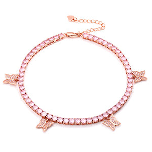 Butterfly Bracelet- Rhinestone Bracelets- Gifts For Women