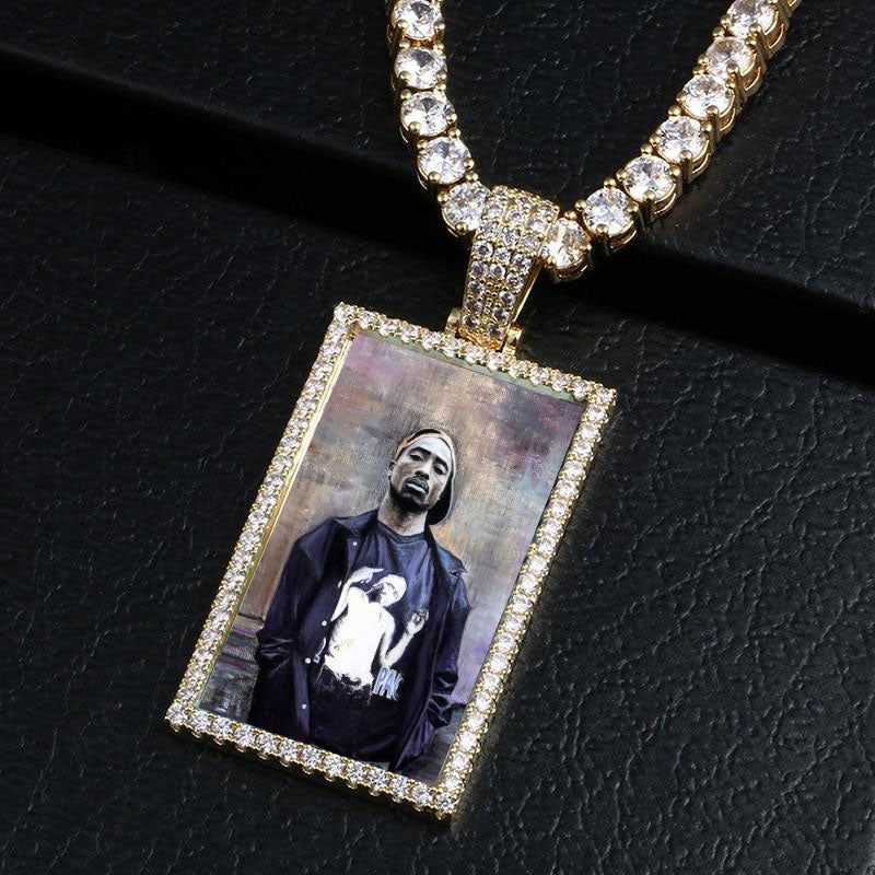Photo Medallion Necklaces-Christmas Gifts For Boyfriend