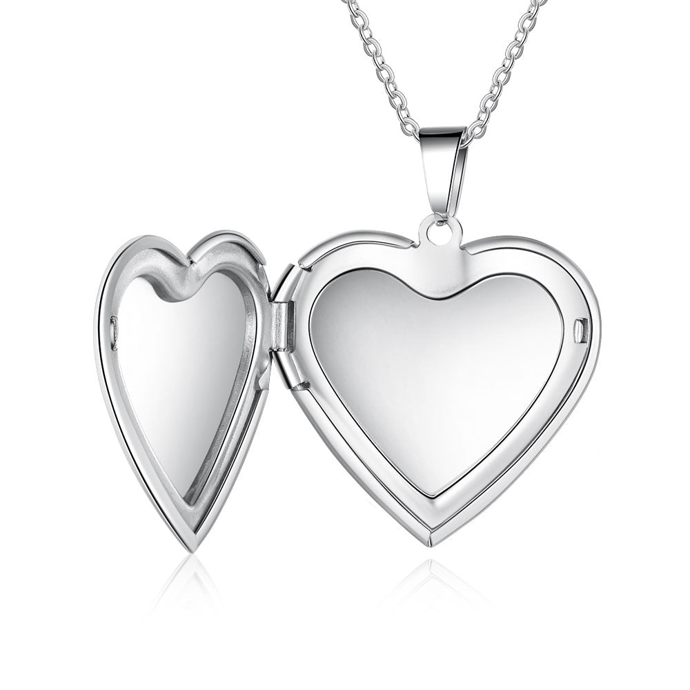 silver necklace