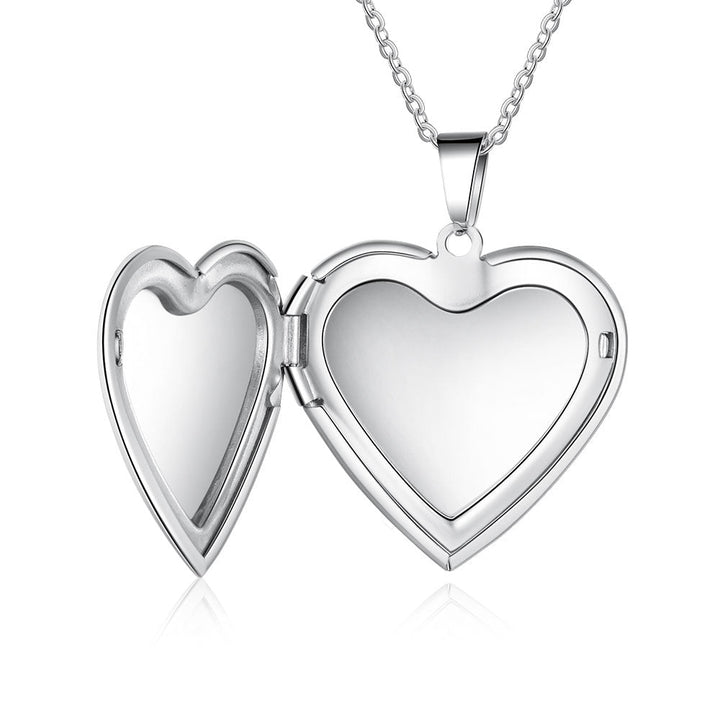 silver necklace