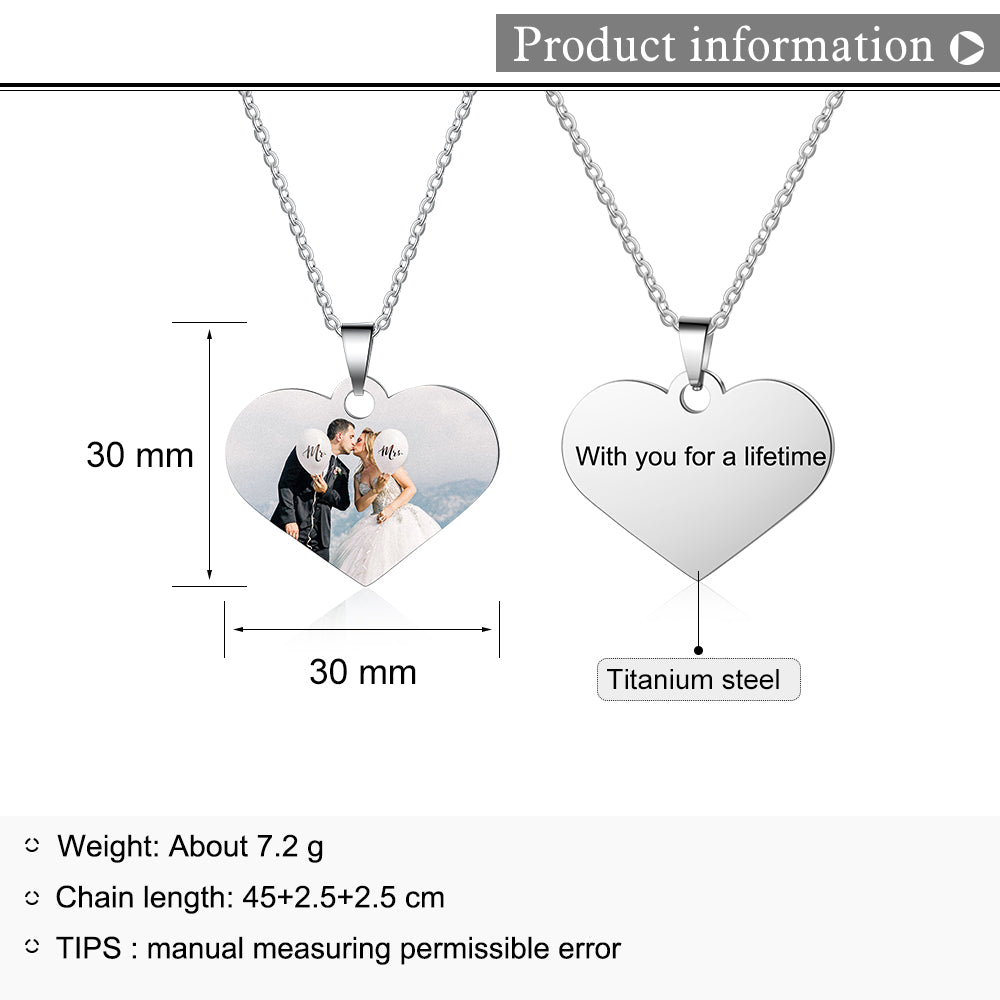 heart necklace