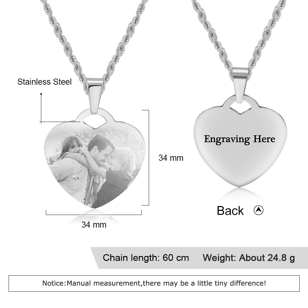 heart necklace