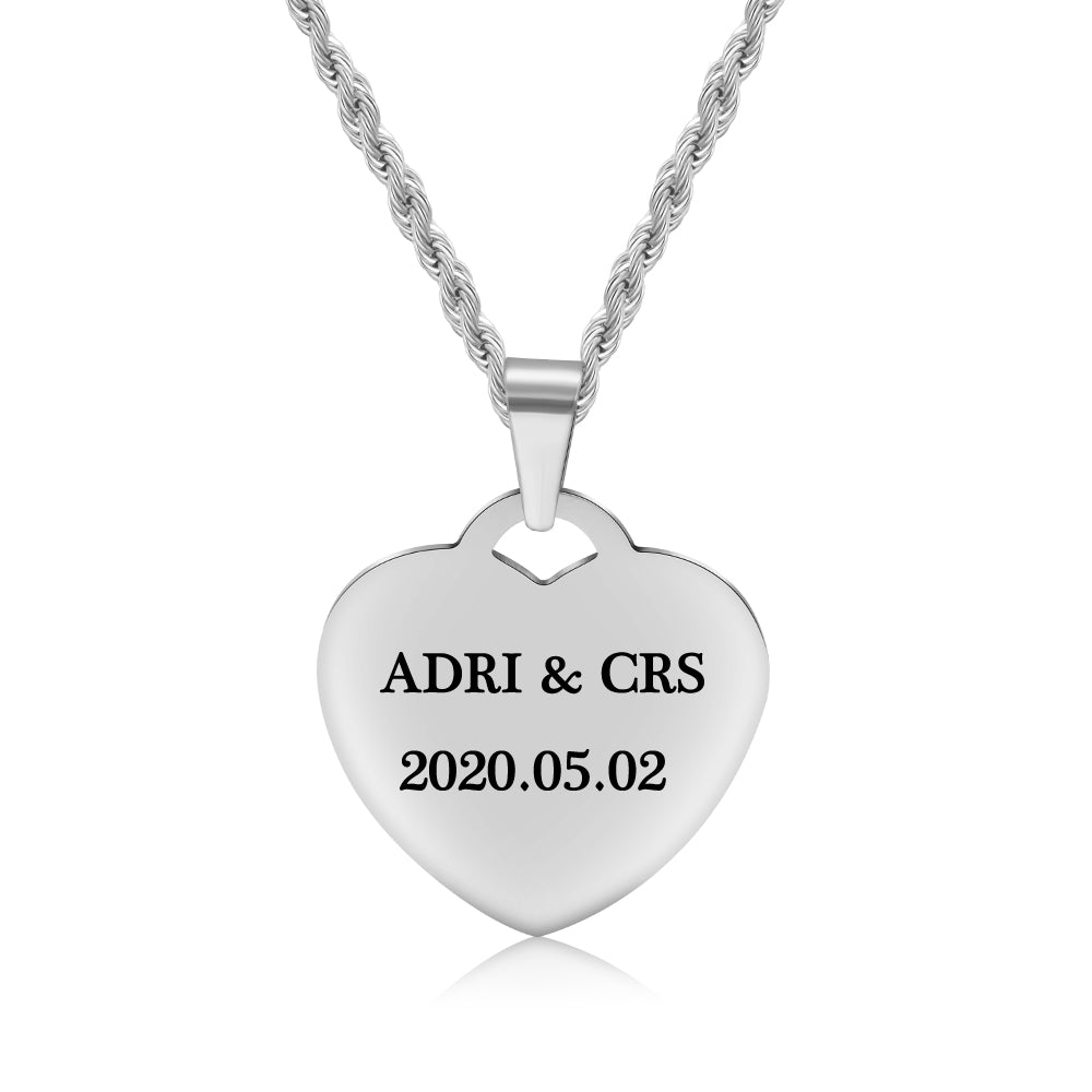 heart necklace