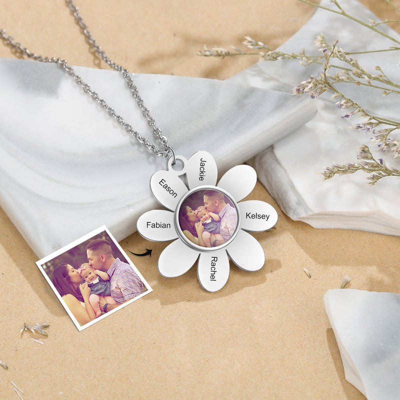 photo necklace for her