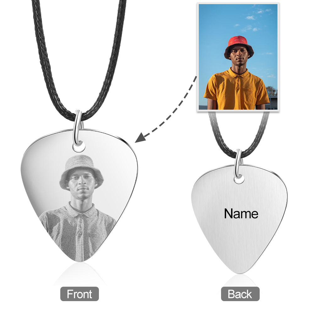 custom photo necklace