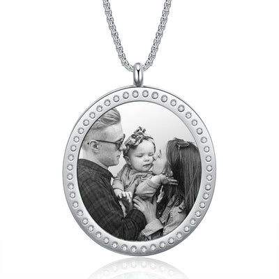 custom photo necklace for her