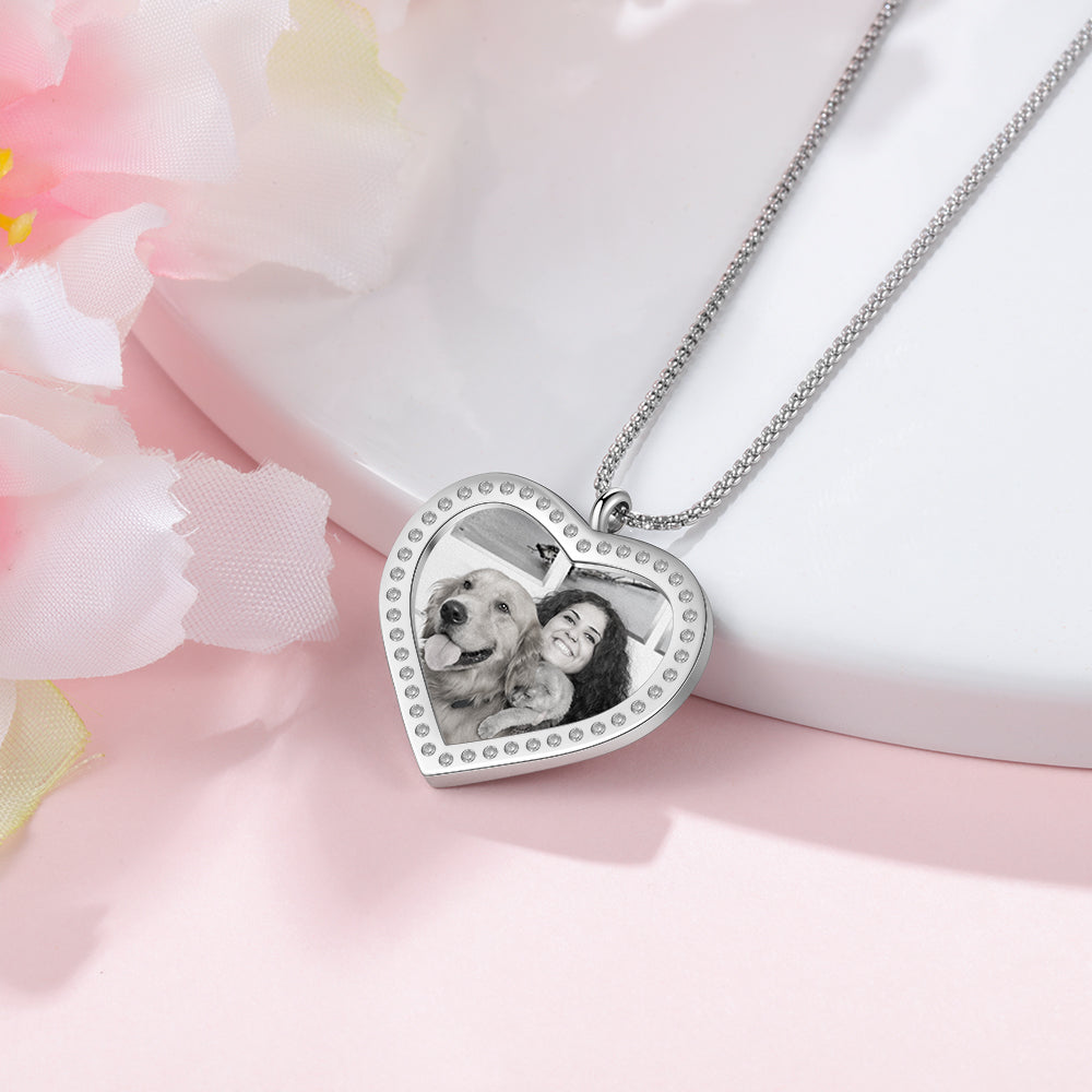 custom photo necklace