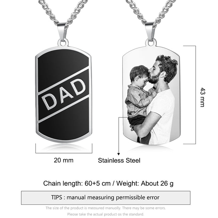 photo necklace