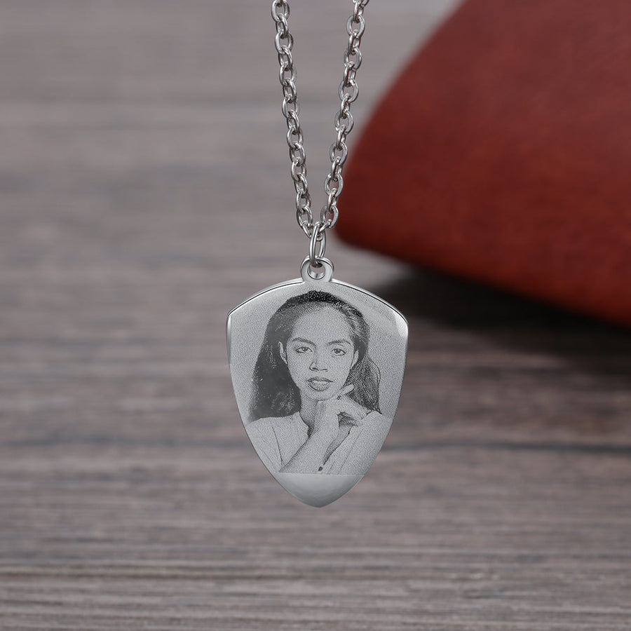 shield necklace