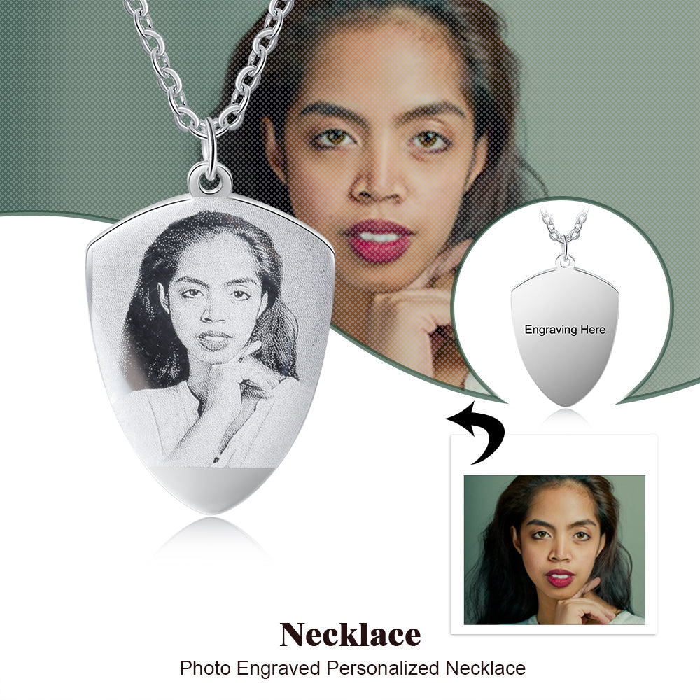 custom photo necklace