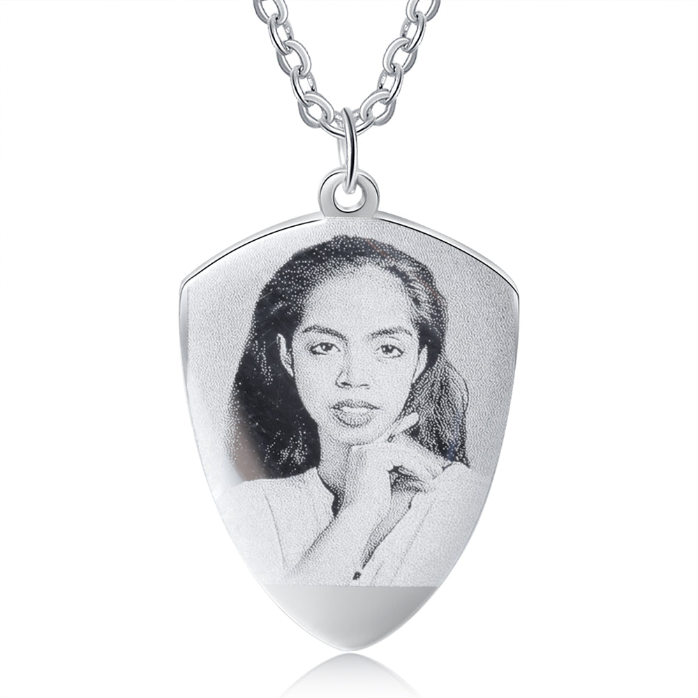Personalized Picture Necklace - Best Mother's Day Gift For Grandmom