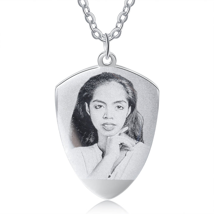 Personalized Picture Necklace - Best Mother's Day Gift For Grandmom