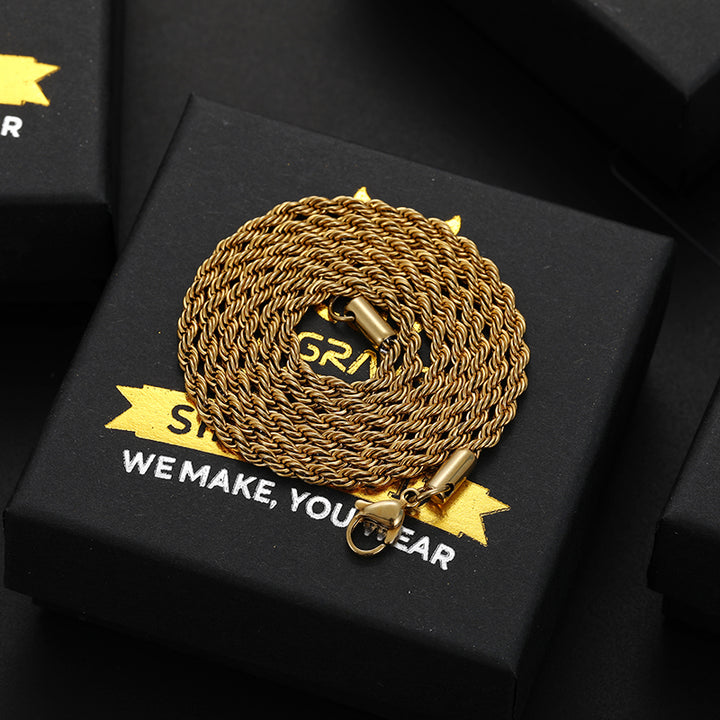Custom Made Square Letter Name Pendant Solid Back Hip Hop Necklace