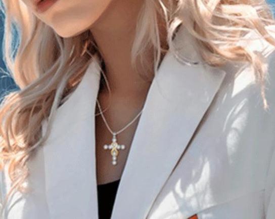 Infinity Cross Necklace