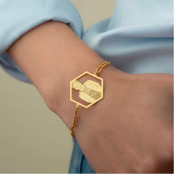 Picture Bracelet-Bracelet With Picture Inside-Best Gifts For Girlfriend