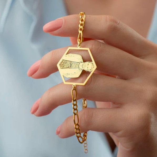 Picture Bracelet-Bracelet With Picture Inside-Best Gifts For Girlfriend
