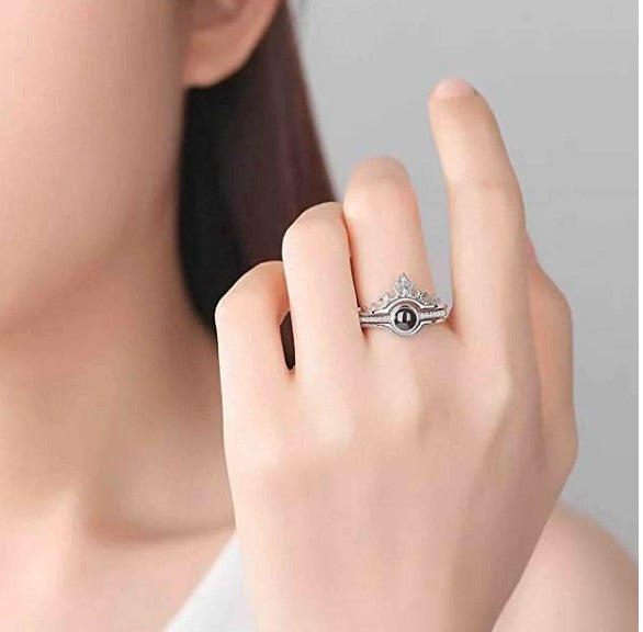 Projection Ring-Photo Projection Ring-Rings For Women