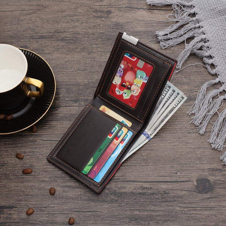Personalized Mens  Wallet- Custom Leather Wallet Gift For Men