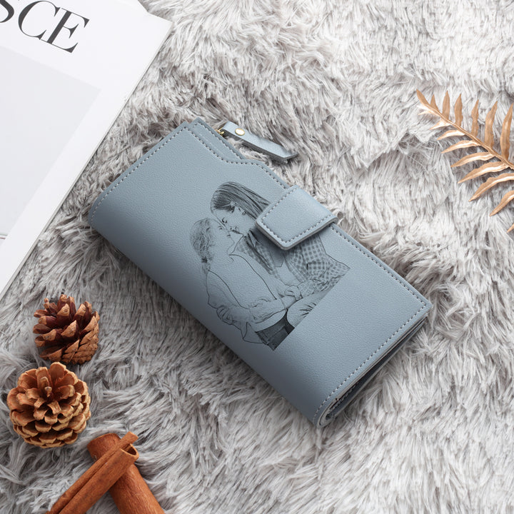Personalized Women Wallet On Chain - Gift For Her