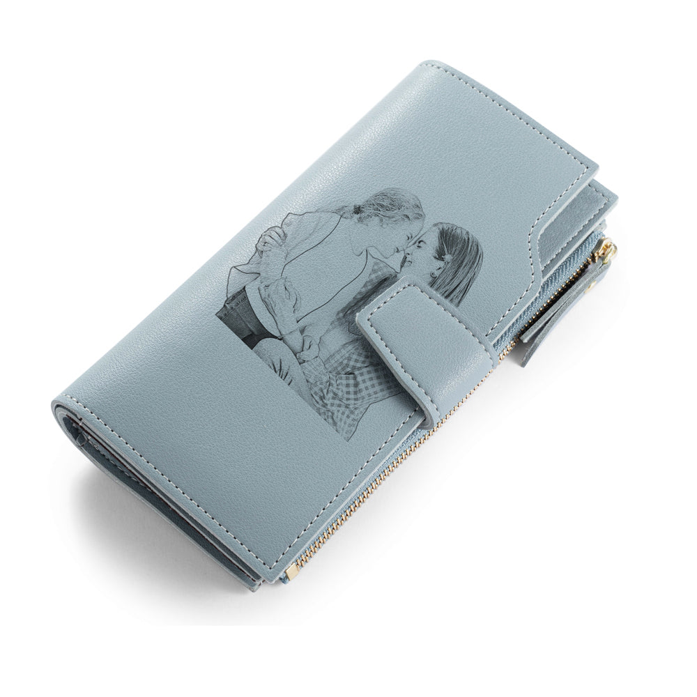 Personalized Women Wallet On Chain - Gift For Her