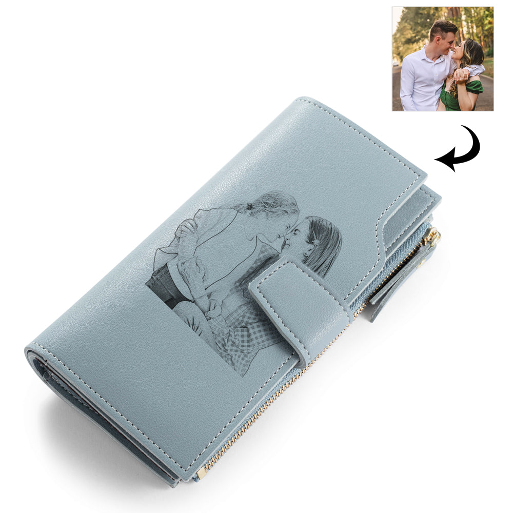 Personalized Women Wallet On Chain - Gift For Her