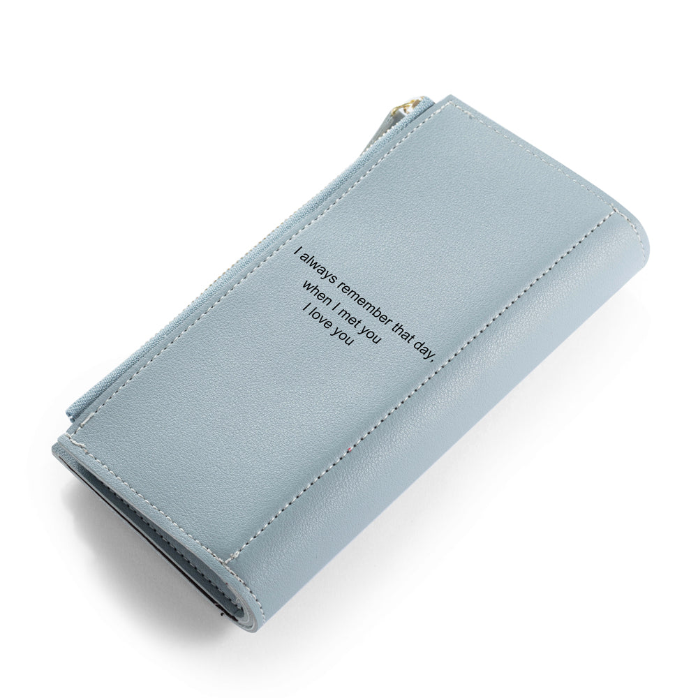 Personalized Women Wallet On Chain - Gift For Her