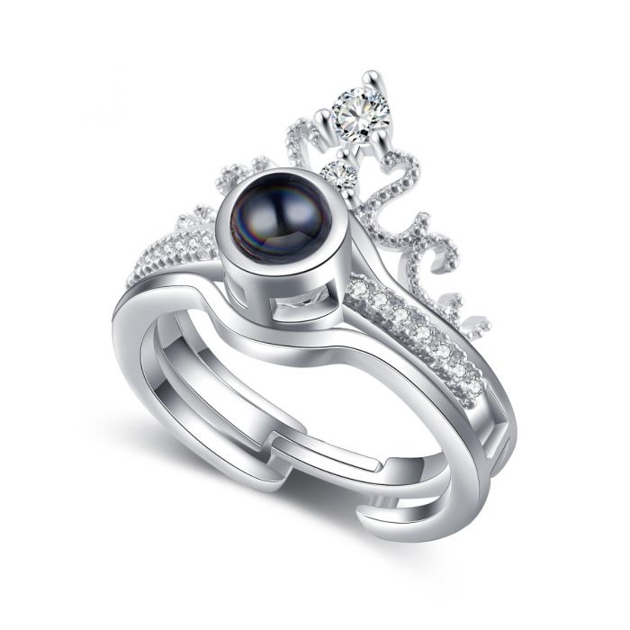 Projection Ring-Photo Projection Ring-Rings For Women – Engraved Giftsly
