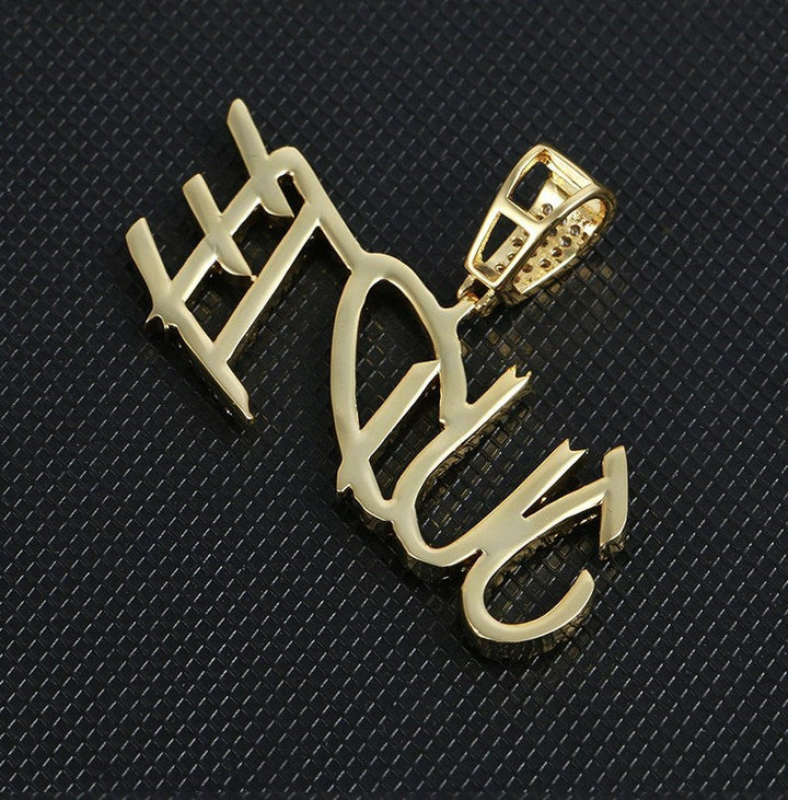 name plate necklace