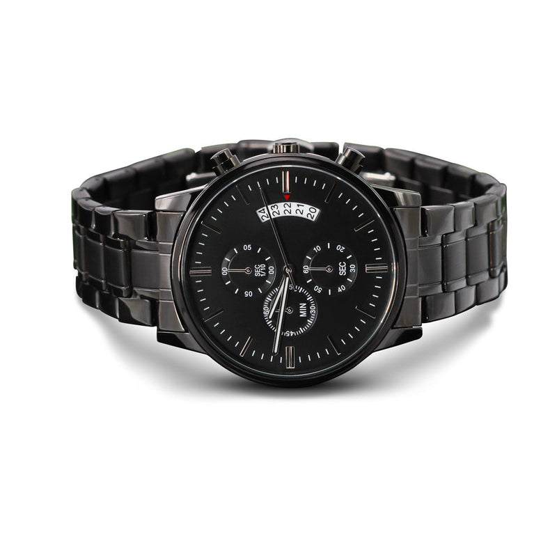 Motivational Quote Watch For men- "don&