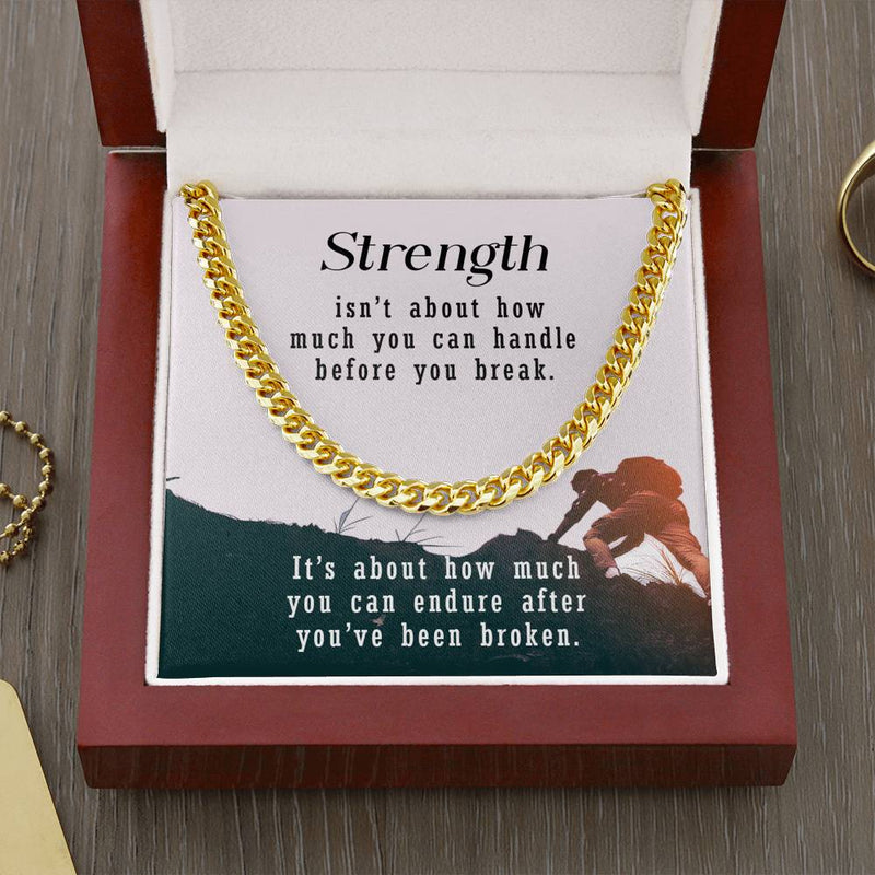 Best Christmas Gifts for Strong Men-5MM Real Cuban Link Chain