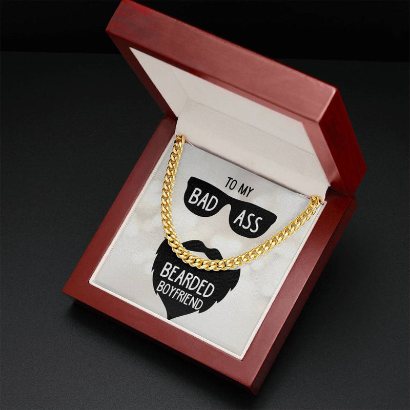 Best Gift To My Boyfriend-5MM Cuban Link Chain With Message Card
