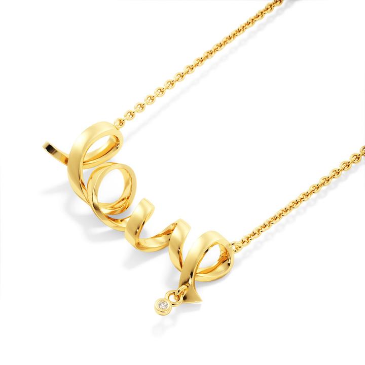 The Gorgeous Scripted Love Necklace With Mom To Daughter Together For Ever Message Card